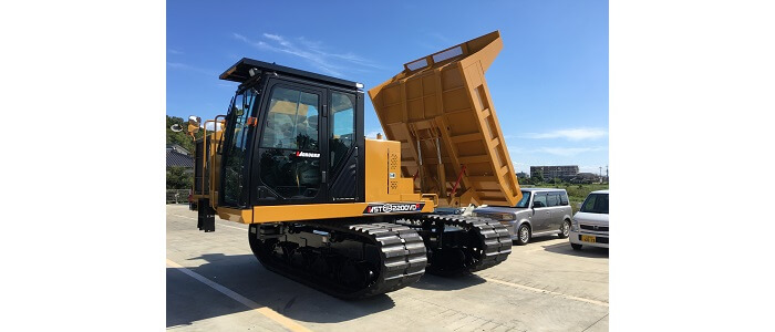 Morooka MST2200VDR 360 graden draaien