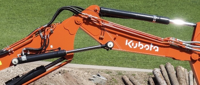 Gelede Giek Kubota KX080-4 Alpha