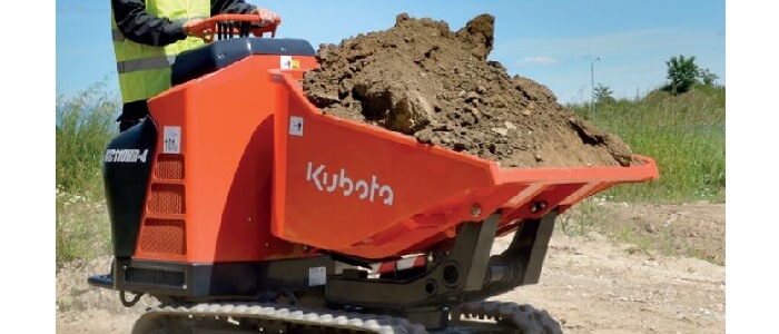 Kubota KC110 laadcapaciteit