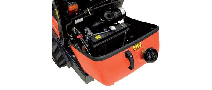 Kubota RT150 motorkap